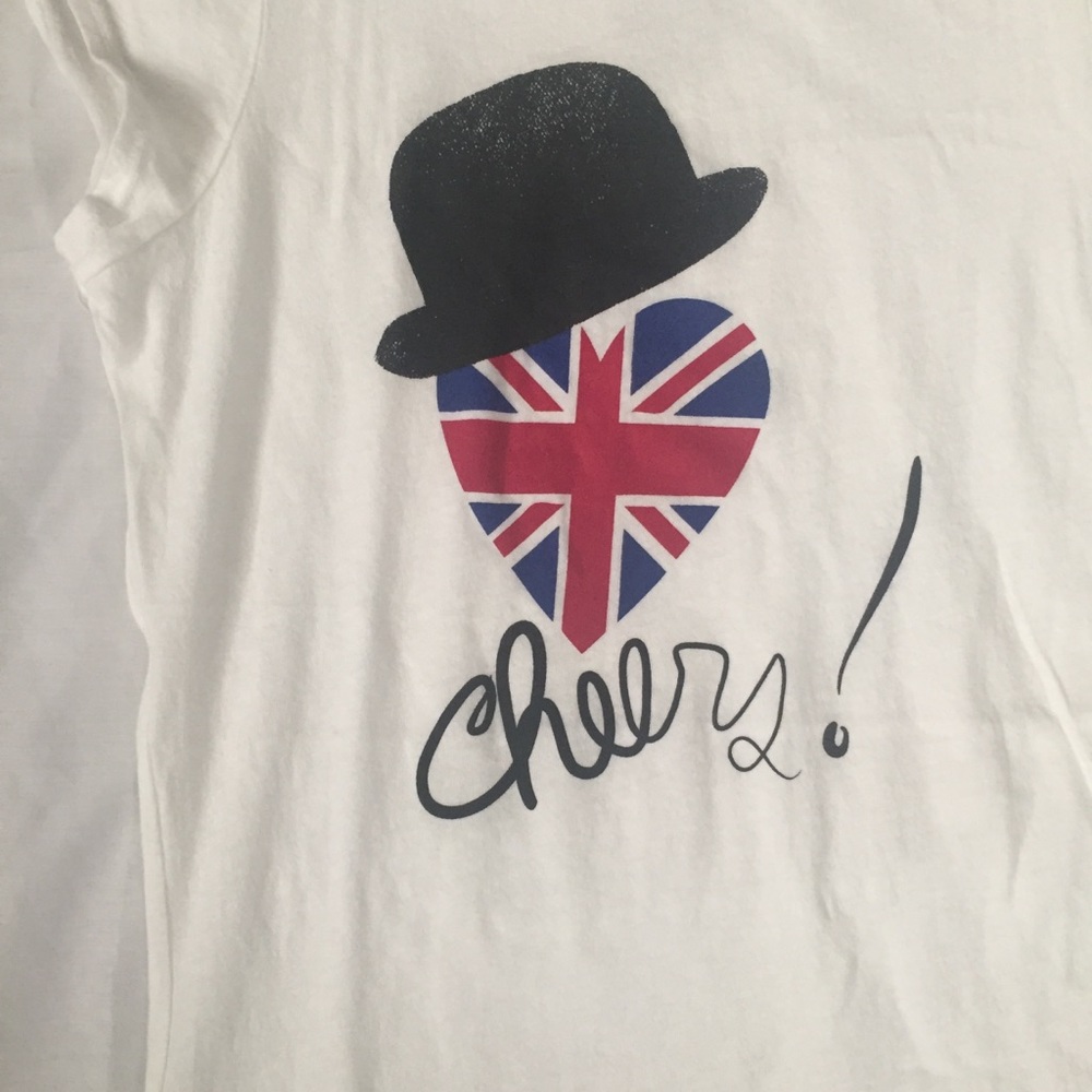 Max Azria England Cheers Tee